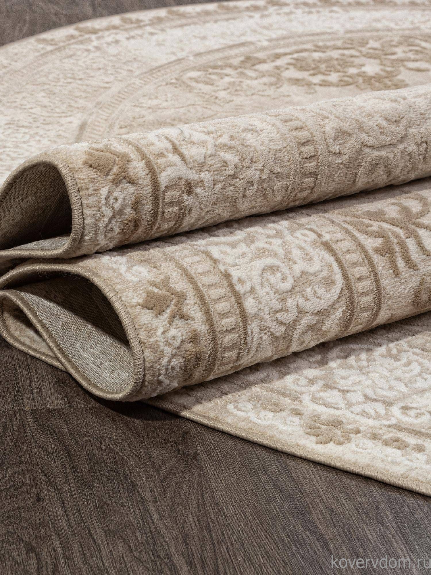 Ковер SIESTA M030A LIGHT BEIGE / CREAM Овал Ковер SIESTA M030A LIGHT BEIGE / CREAM Овал
