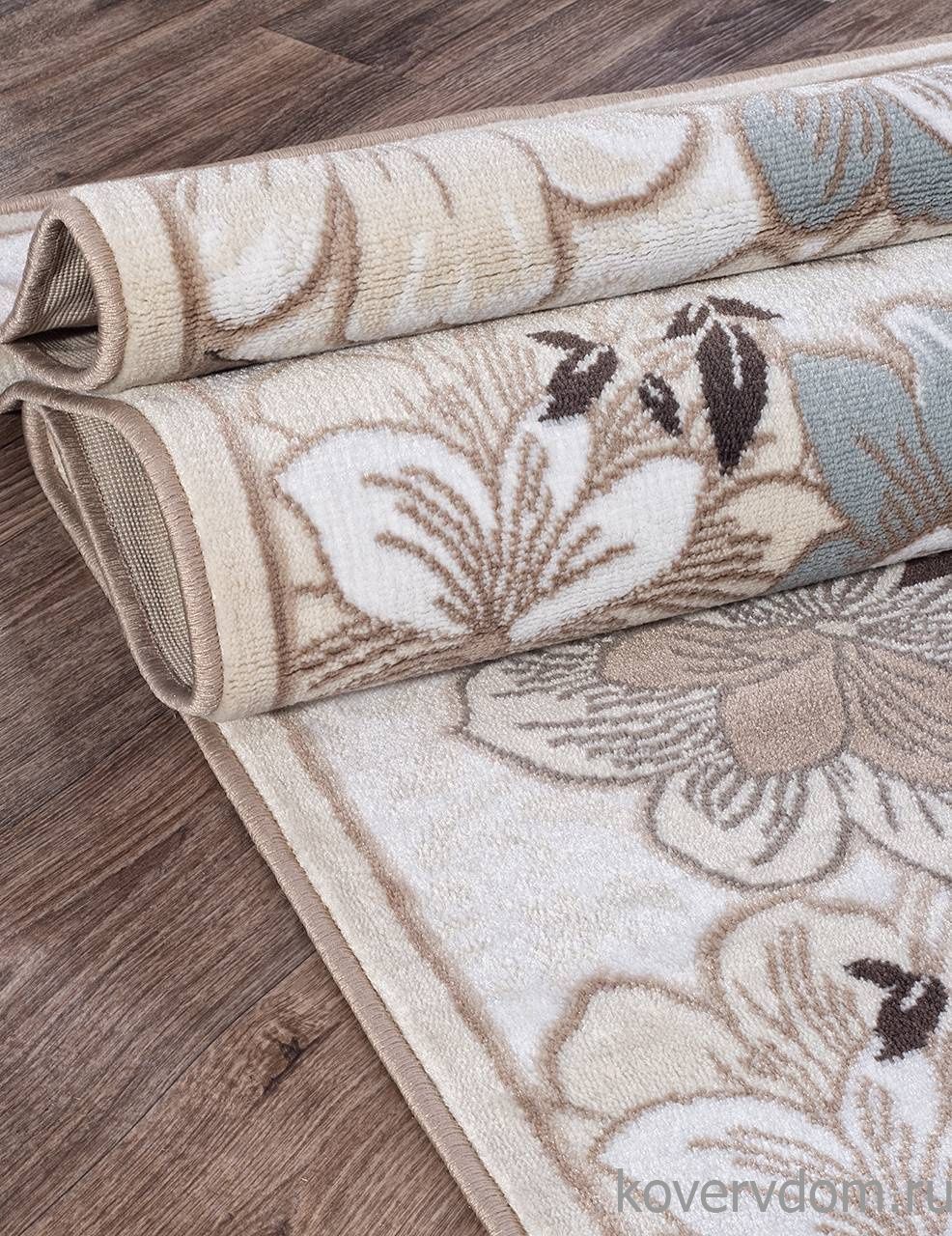 Ковер VALENCIA DELUXE D322 CREAM-BROWN