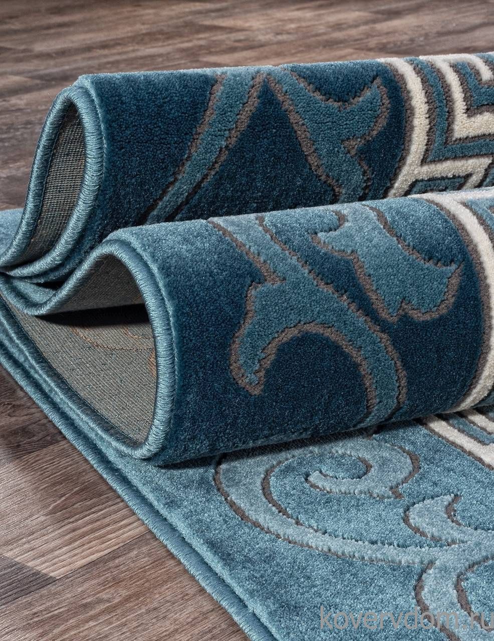 Ковер SERENITY D781 CREAM-BLUE Ковер SERENITY D781 CREAM-BLUE