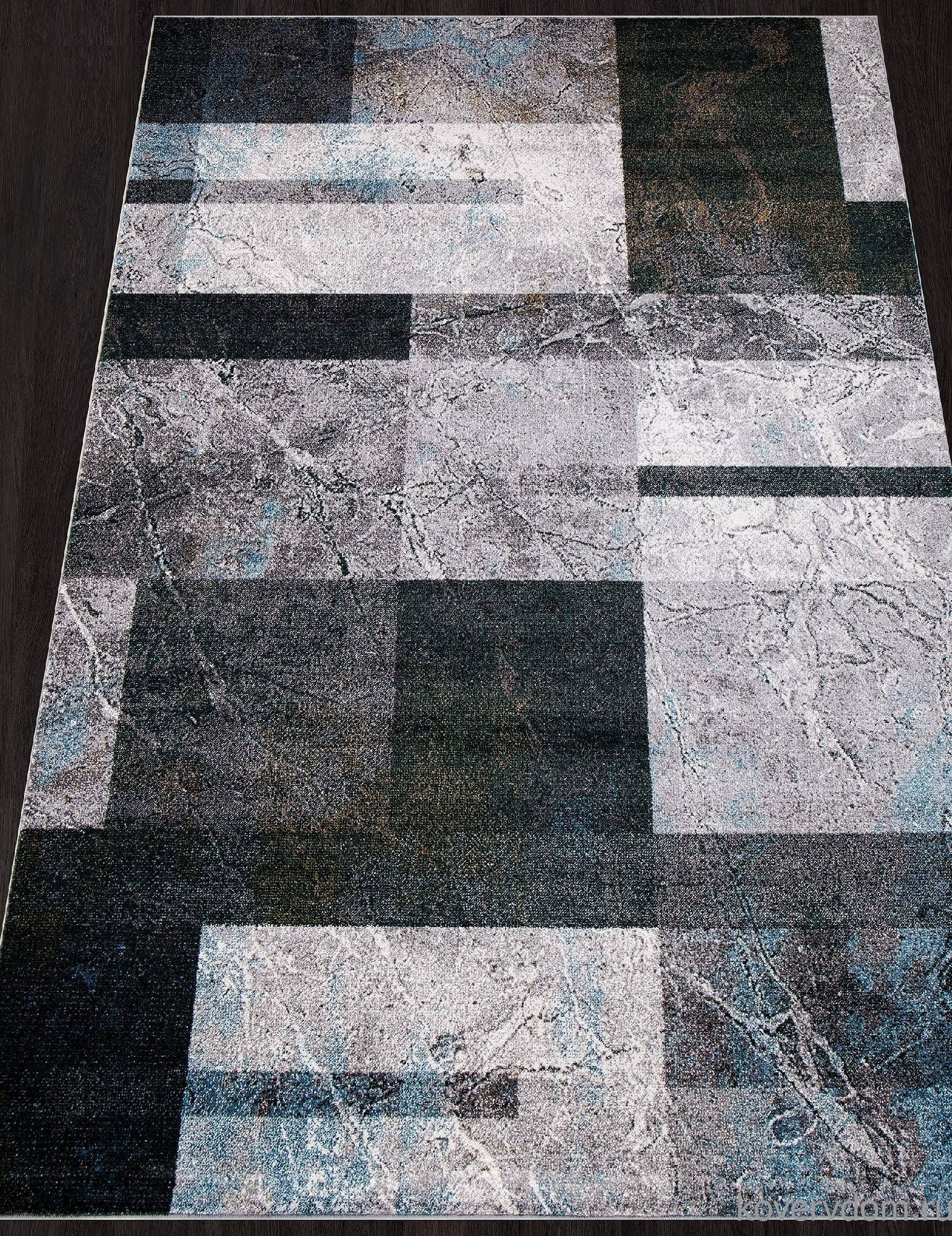 Ковер LONDON D828 GRAY-BLUE
