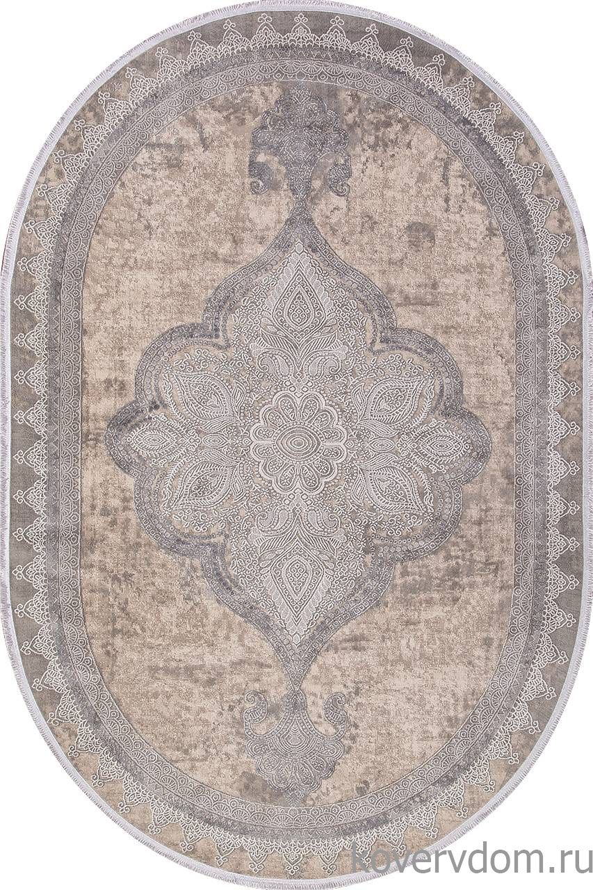 Ковер BIBLOS 9308 BEIGE / GREY Овал Ковер BIBLOS 9308 BEIGE / GREY Овал