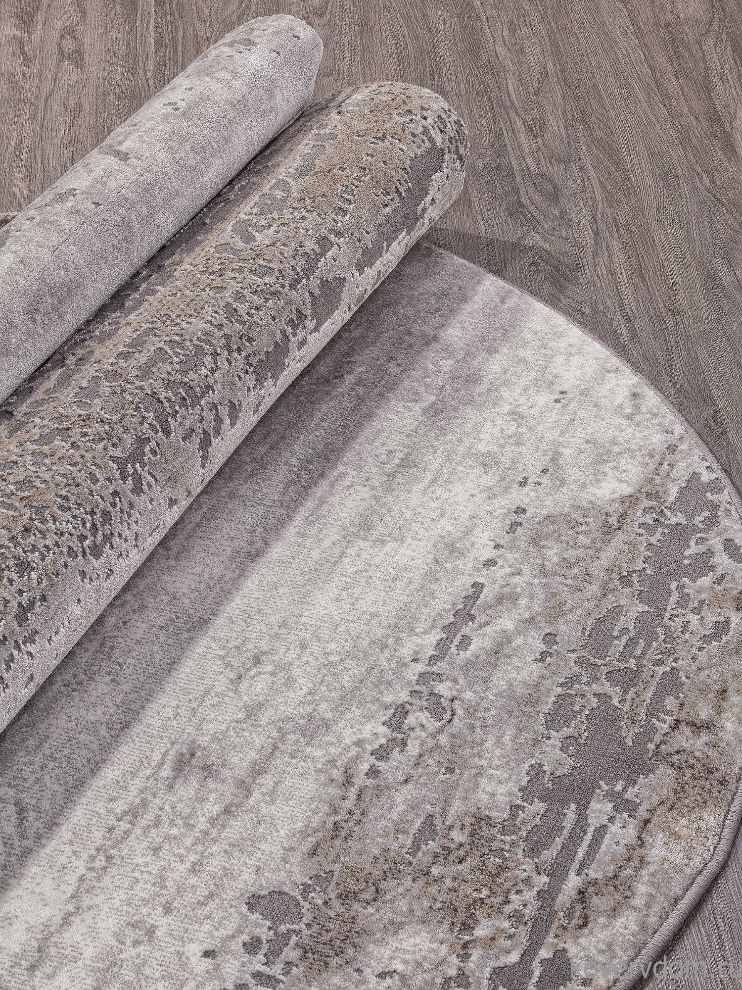 Ковер GRAFF 3312 GRAY-BEIGE Овал
