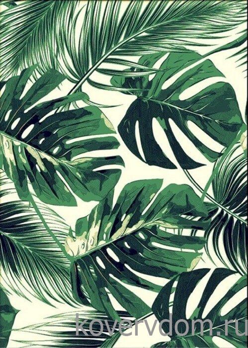 Ковер с цветами SCANDINAVIAN MONSTERA 9 Ковер с цветами SCANDINAVIAN MONSTERA 9