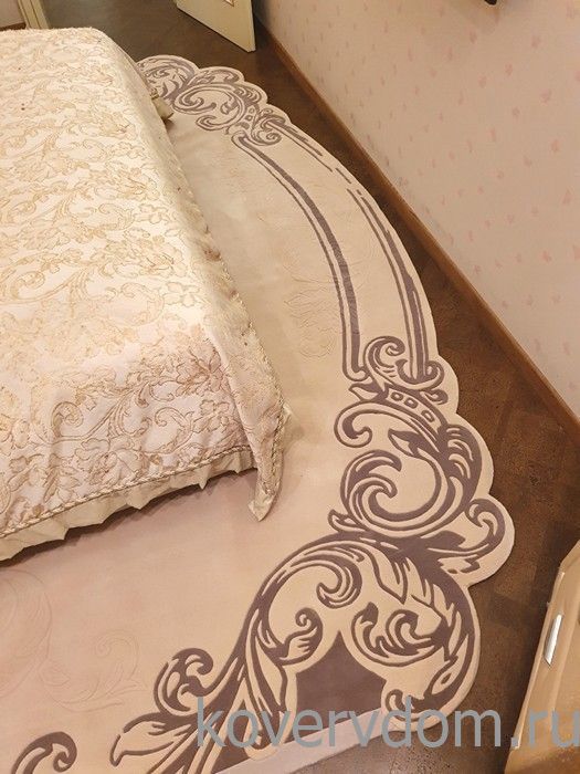 Авторский ковер ручной работы в спальню