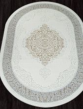 Ковер SAHARA 00759B CREAM HB / BEIGE FDY Овал