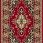 Ковер STANDARD Fatima S dark red