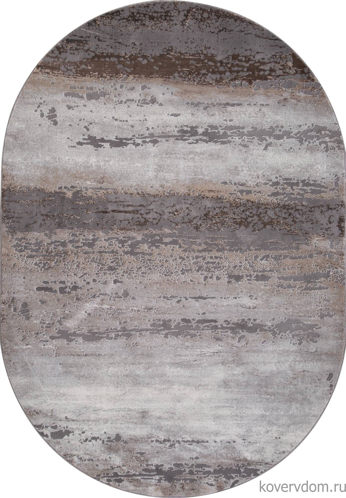 Ковер GRAFF 3312 GRAY-BEIGE Овал