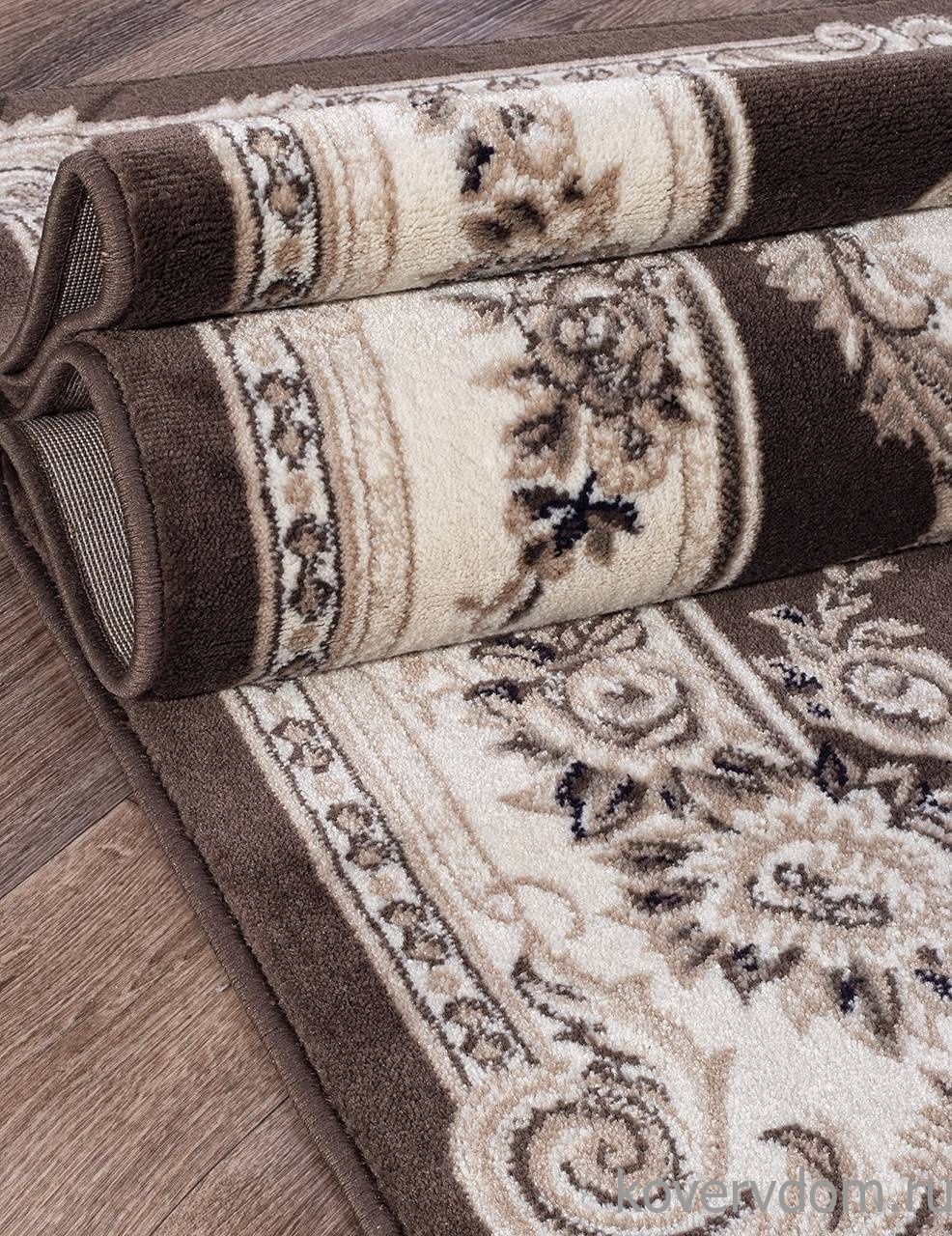 Ковер Валенсия DELUXE 4015 BROWN Ковер Валенсия DELUXE 4015 BROWN