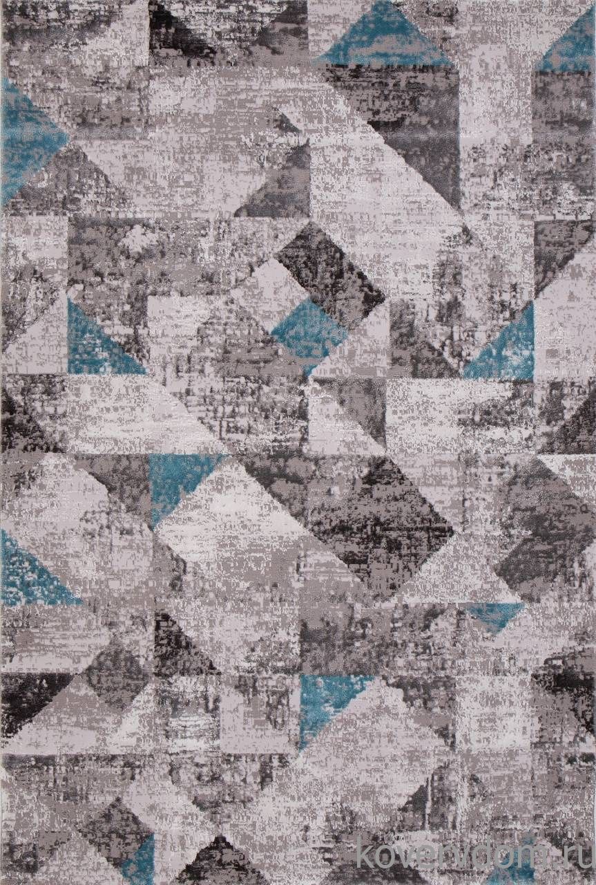 Ковер TEMPO 01459A C.POLY GREY / L.BLUE Ковер TEMPO 01459A C.POLY GREY / L.BLUE