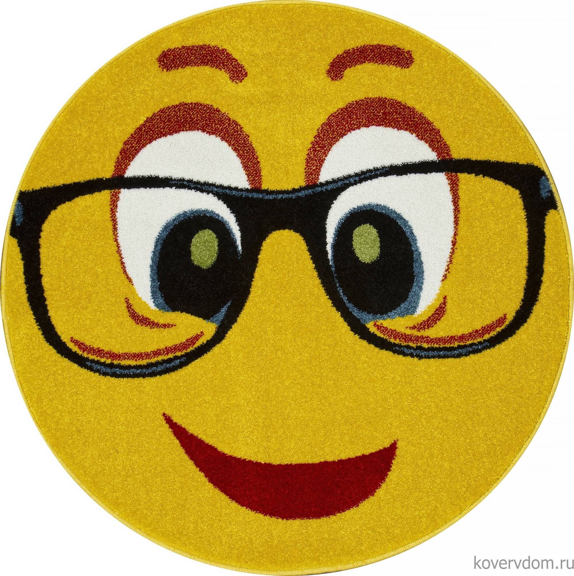 Ковер SMILE NC14 YELLOW Круг Ковер SMILE NC14 YELLOW Круг