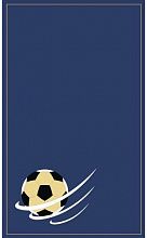 Полушерстяной ковер полушерсть (Беларусь) нестандартного размера Футбольный мяч