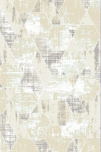 Ковер с геометрическим рисунком Olivia 4765A Grey-Grey