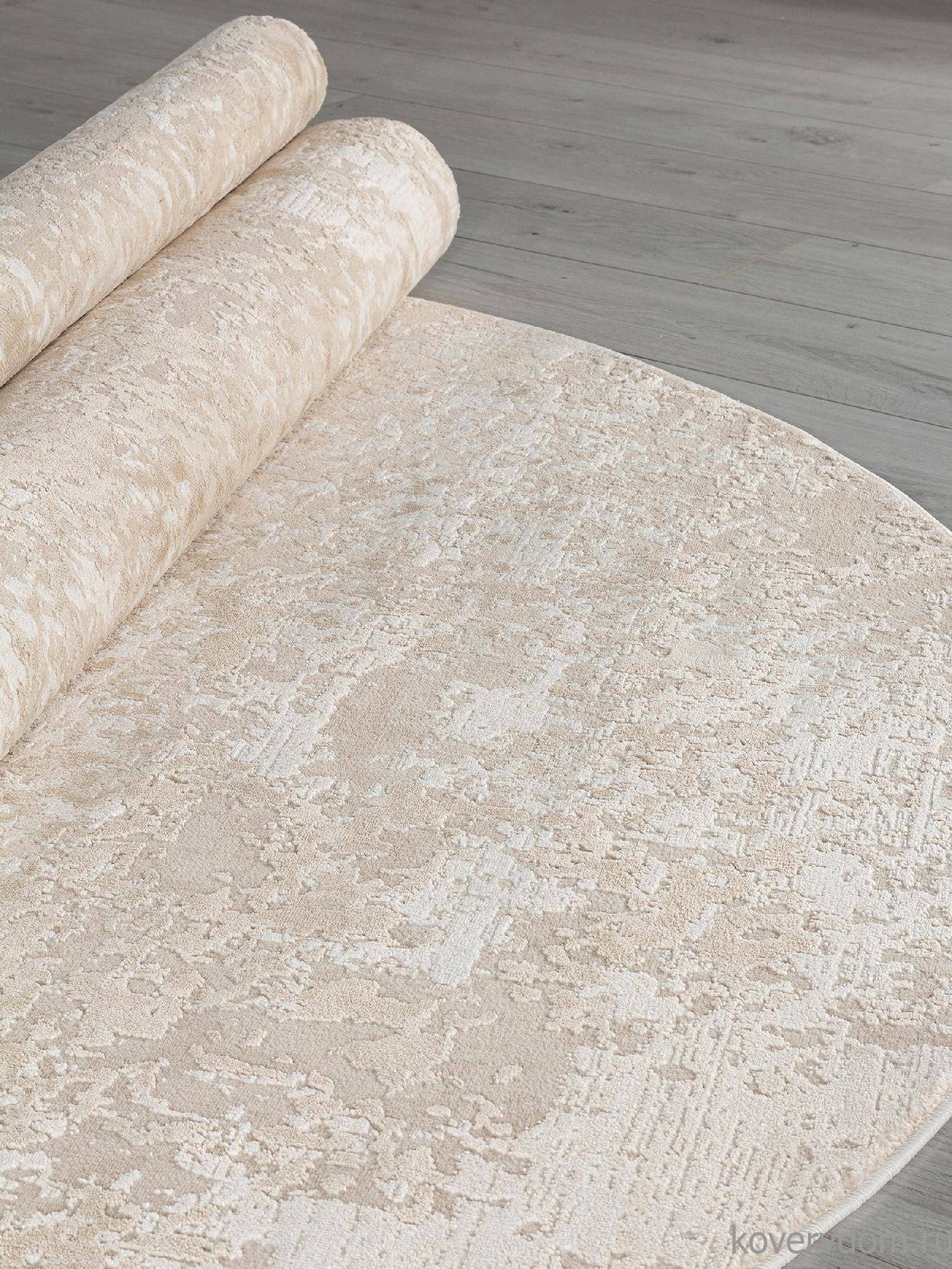 Ковер SIESTA M028A LIGHT BEIGE / BEIGE Овал Ковер SIESTA M028A LIGHT BEIGE / BEIGE Овал