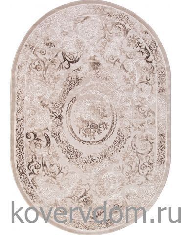 Ковер ARMINA 03701A BROWN / BROWN Овал Ковер ARMINA 03701A BROWN / BROWN Овал