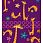 Ковер детский FUNKY Giraffe a violet