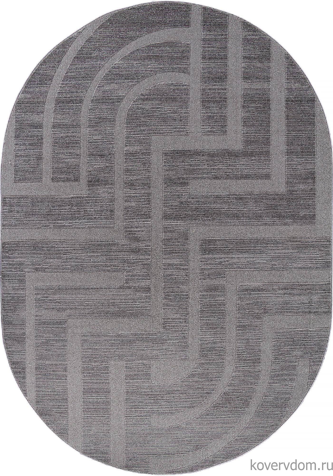 Ковер DIOS F439 LIGHT GRAY Овал Ковер DIOS F439 LIGHT GRAY Овал