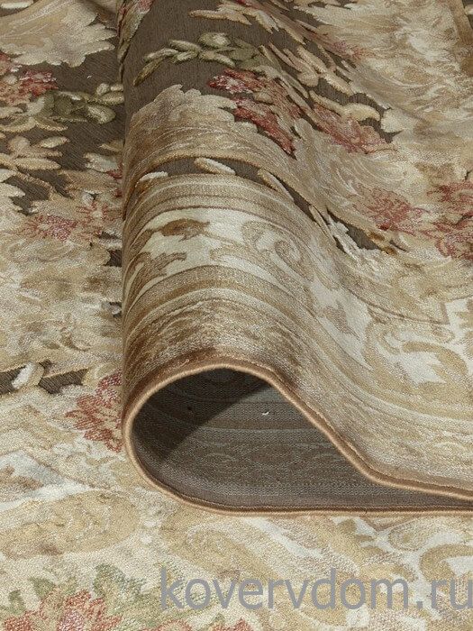 Рельефный ковер из вискозы VENEZIA 5095 193872 l brown Рельефный ковер из вискозы VENEZIA 5095 193872 l brown